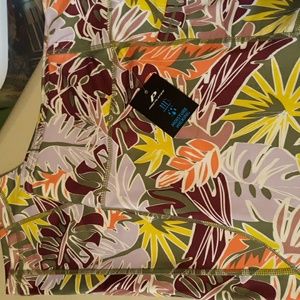 3x Pro Player moisture wicking athletic pants Tropical print.